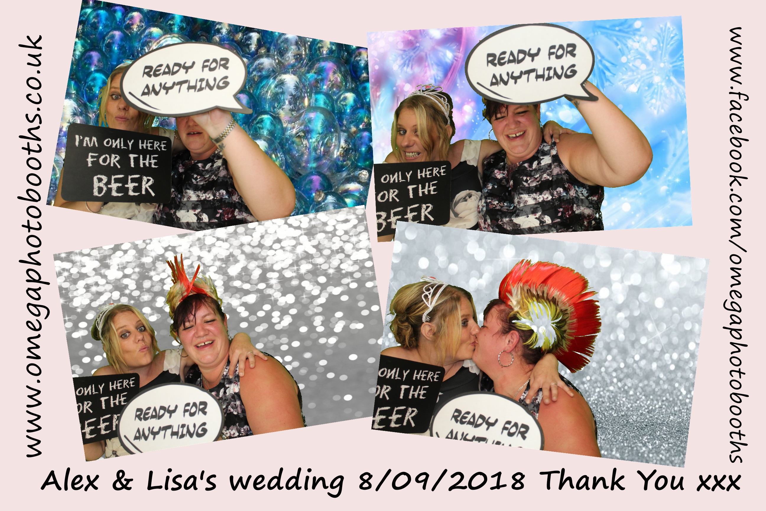 Alex & Lisa's Wedding | View more photos from the event at gallery.omegaphotobooths.co.uk/u/Omega-Photobooths/Alex-Lisas-Wedding